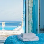 빌라 Myrovi Sunset - Sea View & Pool In Kanalia Agios Ioannis Diakoftis