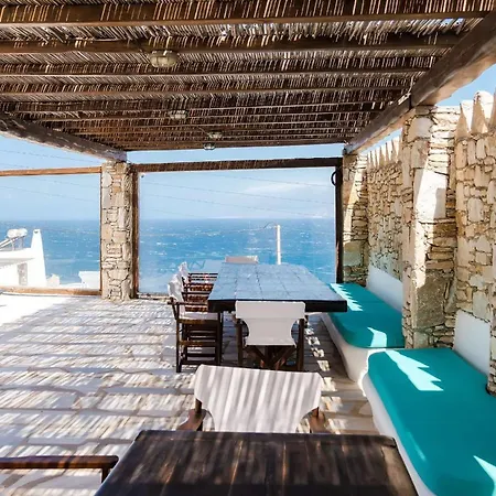 Myrovi Sunset Villa - Sea View&Pool in Kanalia Agios Ioannis Diakoftis