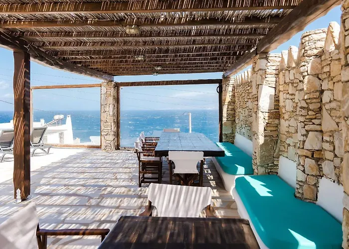 Myrovi Sunset Villa - Sea View&Pool in Kanalia Agios Ioannis Diakoftis