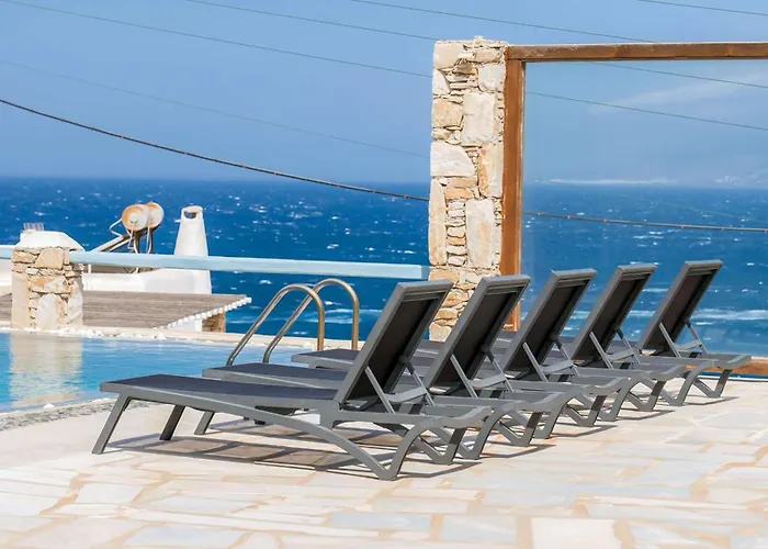 Myrovi Sunset Villa - Sea View&Pool in Kanalia