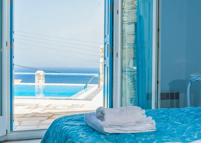 فيلة Myrovi Sunset Villa - Sea View & Pool In Kanalia Agios Ioannis Diakoftis