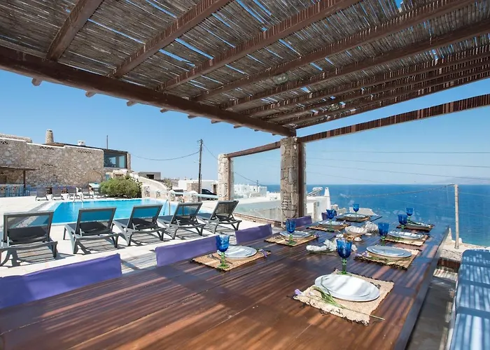 فيلة Myrovi Sunset Villa - Sea View & Pool In Kanalia